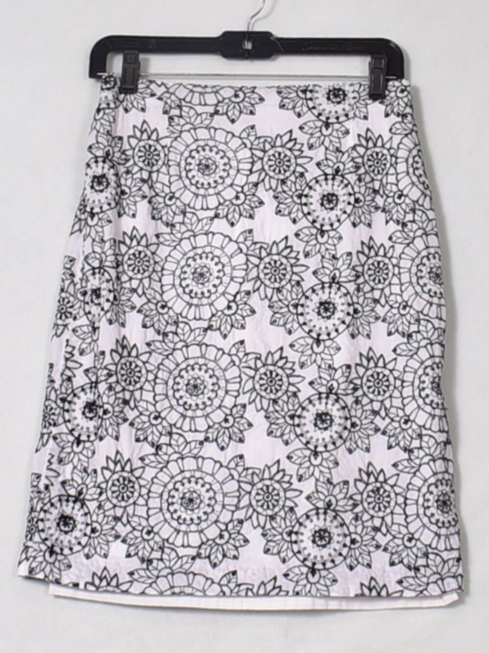 Judy Lee Cole Pencil Skirt Black & White Size 10